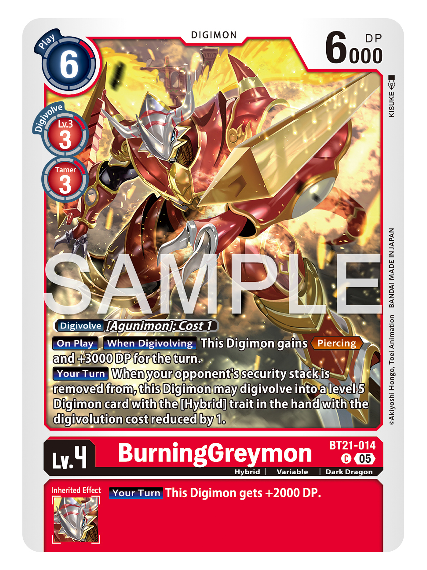 BT21-014 C BurningGreymon 1