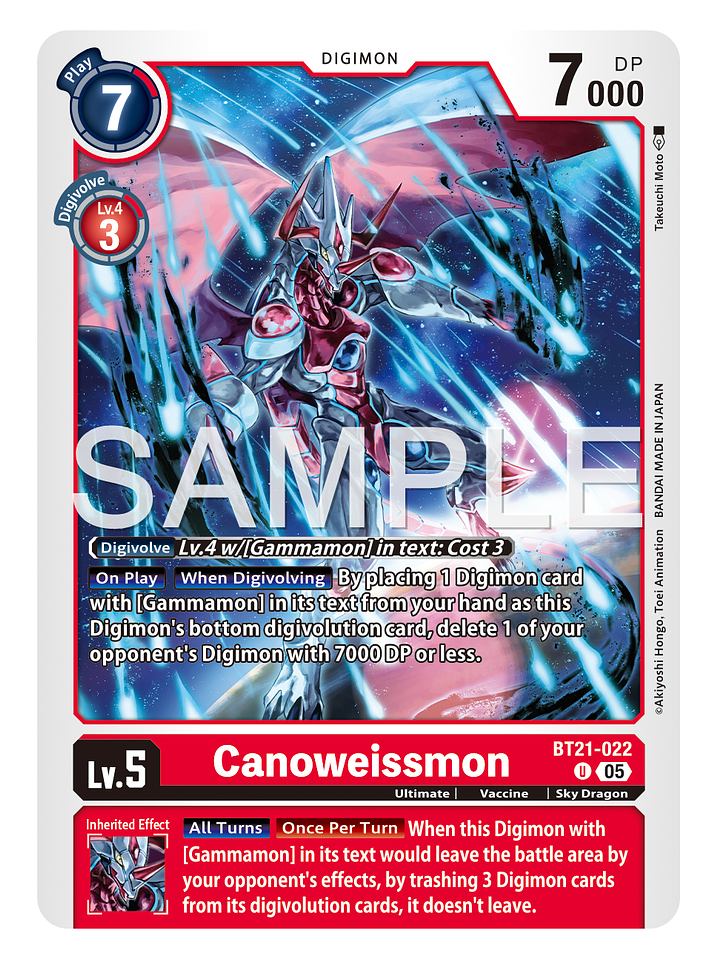 BT21-022 U Canoweissmon 1