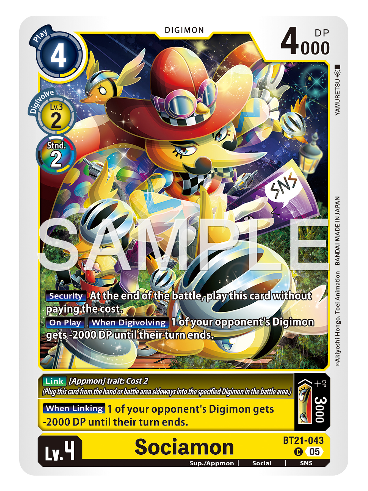 BT21-043 C Sociamon 1