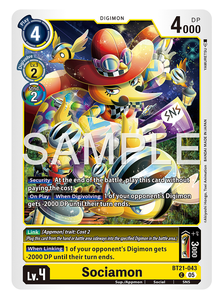 BT21-043 C Sociamon 1