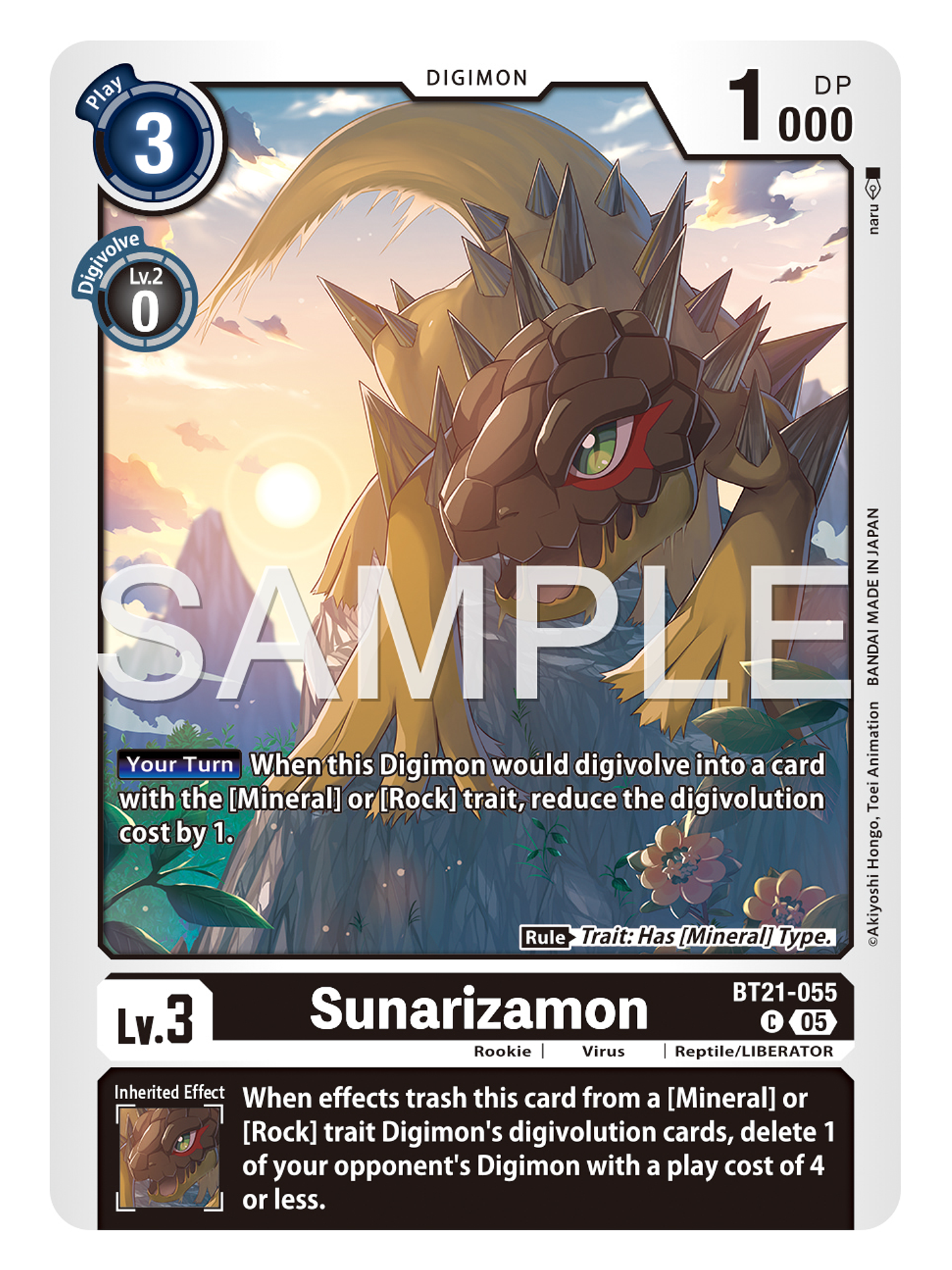 BT21-055 C Sunarizamon 1