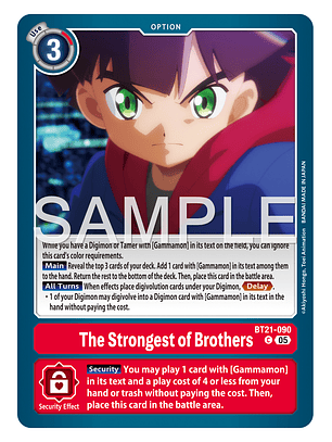 BT21-090 C The Strongest of Brothers