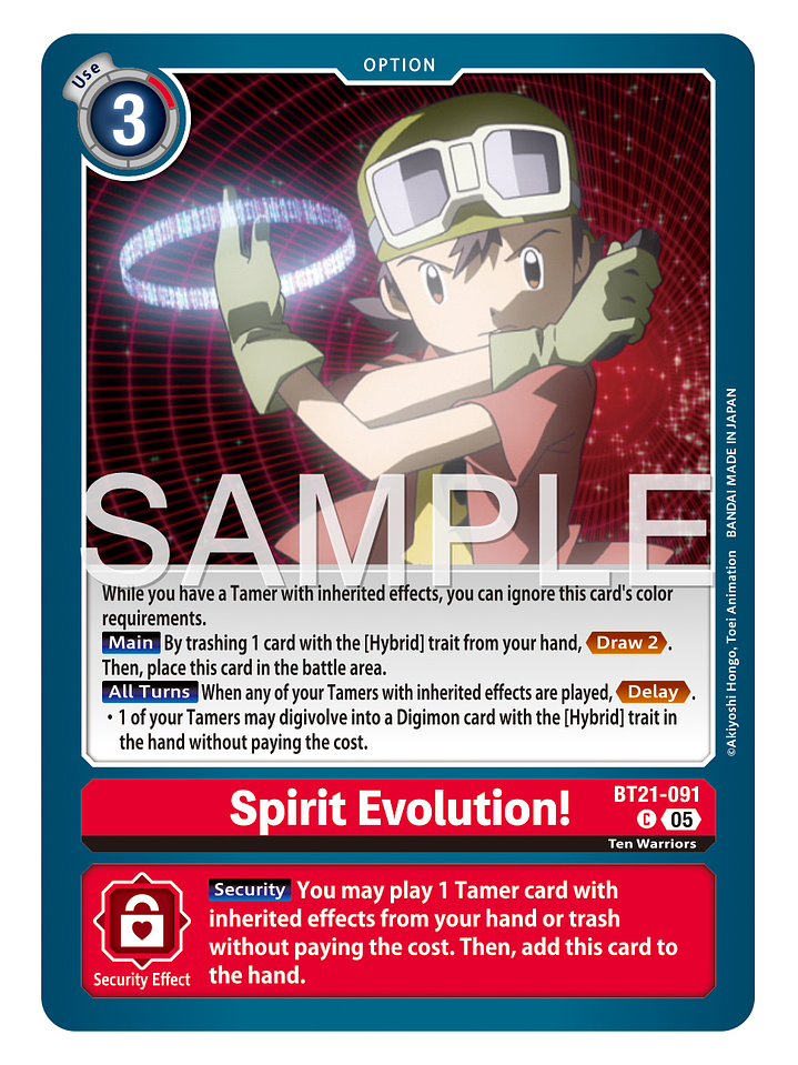 BT21-091 C Spirit Evolution! 1