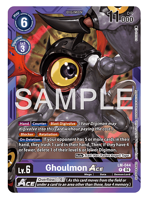LM-044 (Alternate Art) Ghoulmon ACE