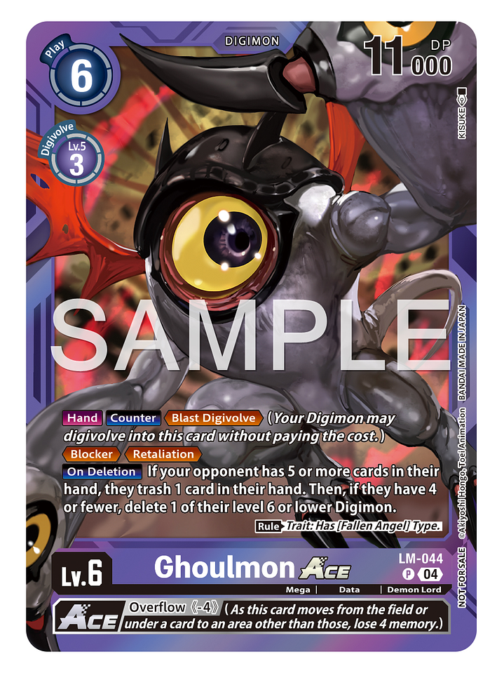 LM-044 (Alternate Art) Ghoulmon ACE 1
