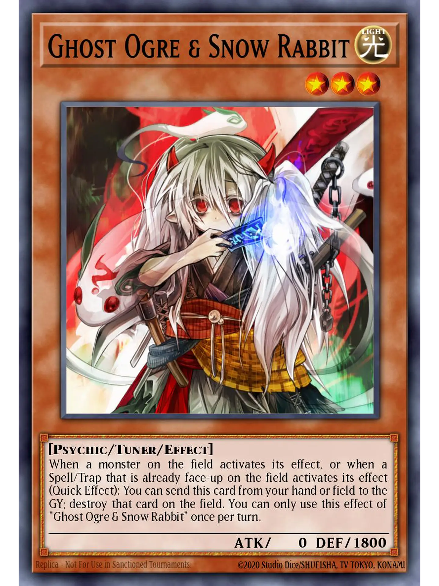 Ghost Ogre & Snow Rabbit - RA04-EN015 - Super Rare 1