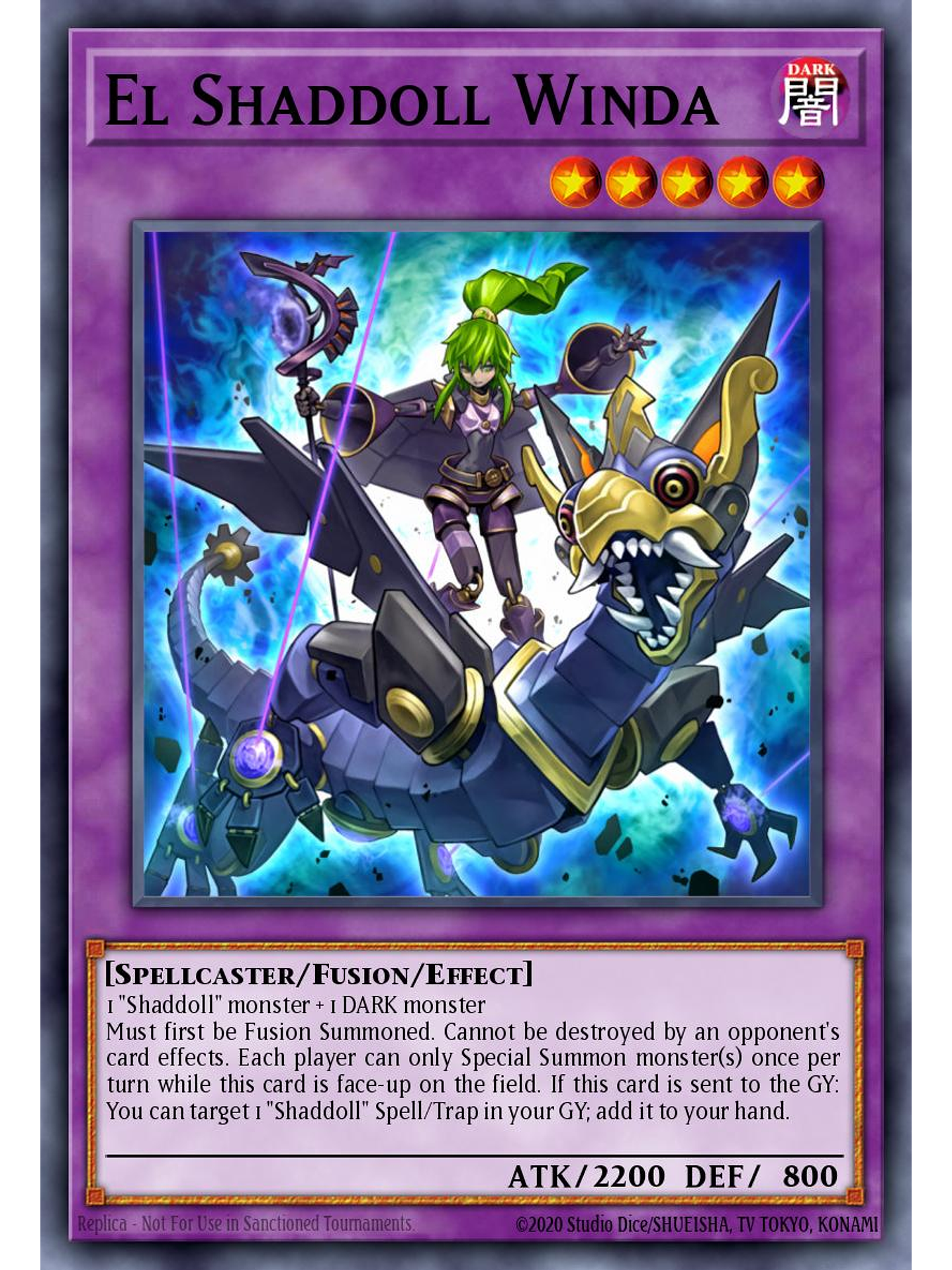 El Shaddoll Winda - RA04-EN052 - Super Rare 1