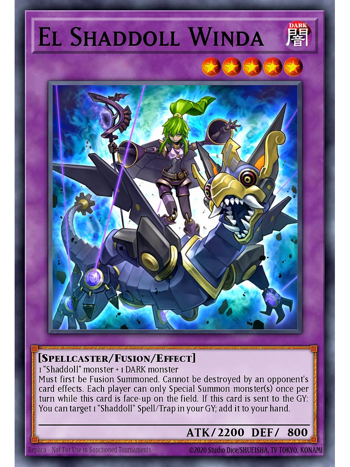 El Shaddoll Winda - RA04-EN052 - Super Rare 1