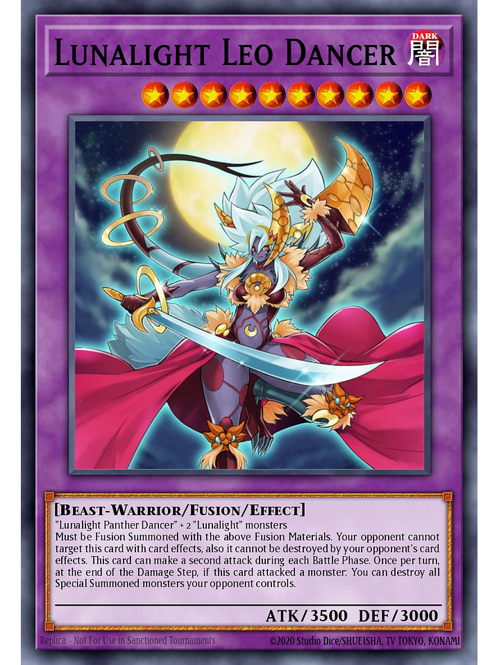 Lunalight Leo Dancer - RA04-EN053 - Super Rare 1