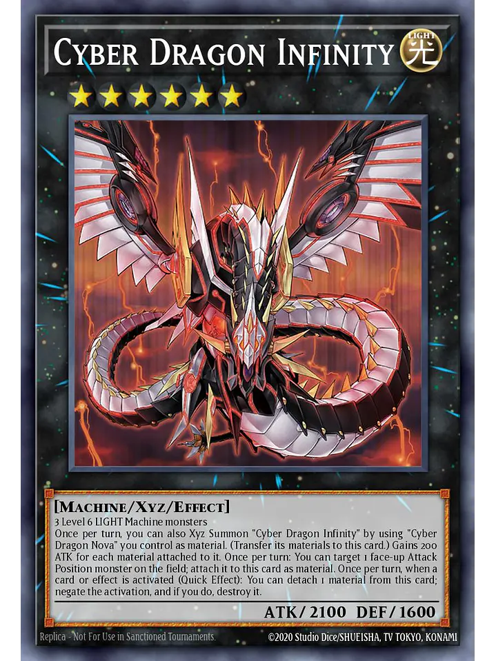 Cyber Dragon Infinity - RA04-EN068 - Super Rare 1