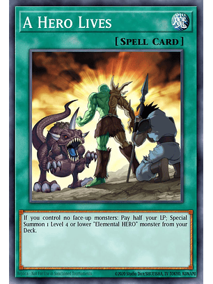 A Hero Lives - RA04-EN087 - Super Rare