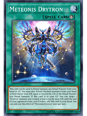 Meteonis Drytron - RA04-EN096 - Super Rare