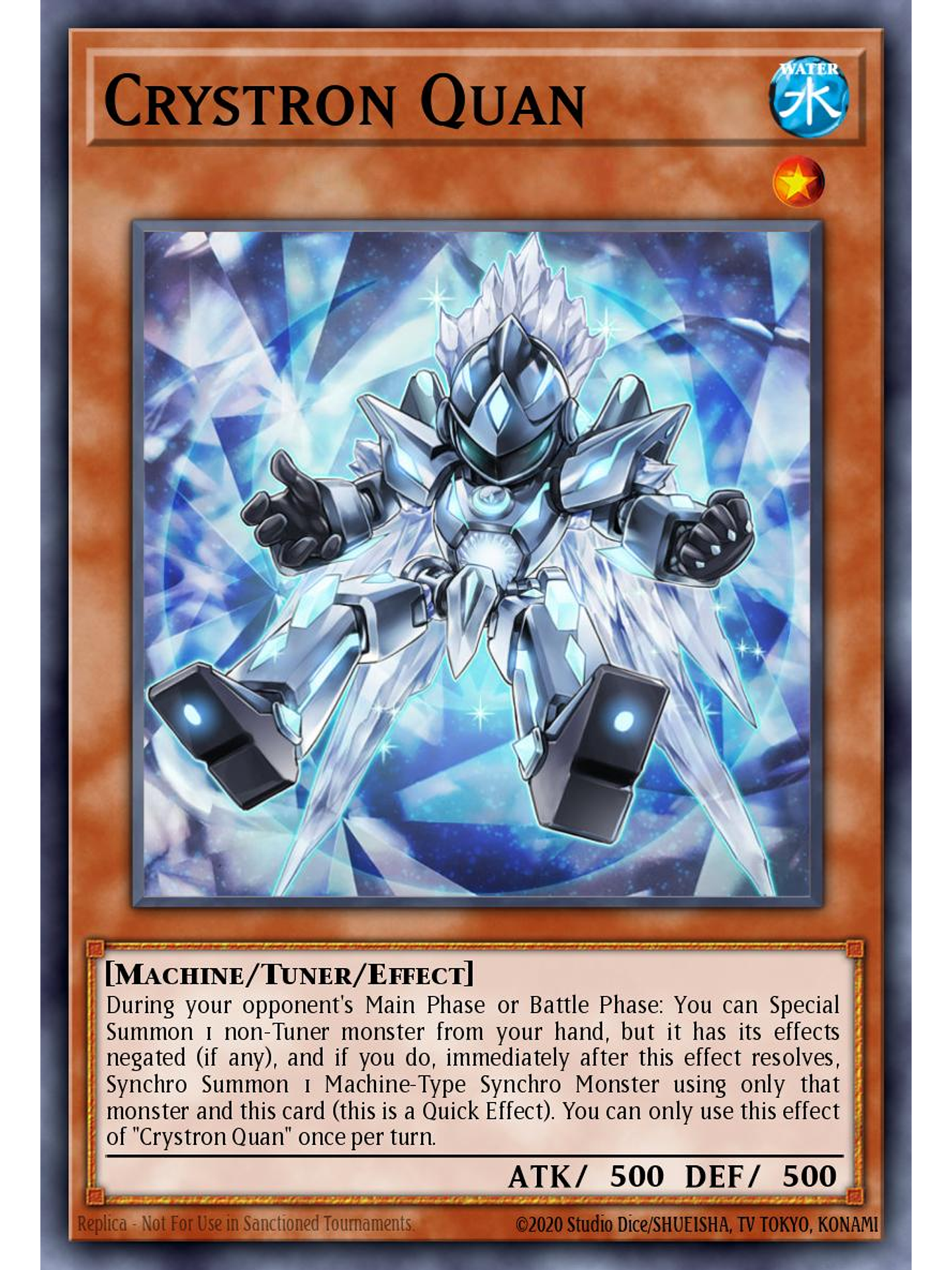 Crystron Quan - RA04-EN021 - Ultra Rare 1