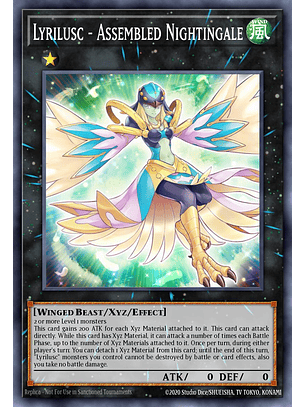 Lyrilusc – Assembled Nightingale - RA04-EN069 - Ultra Rare