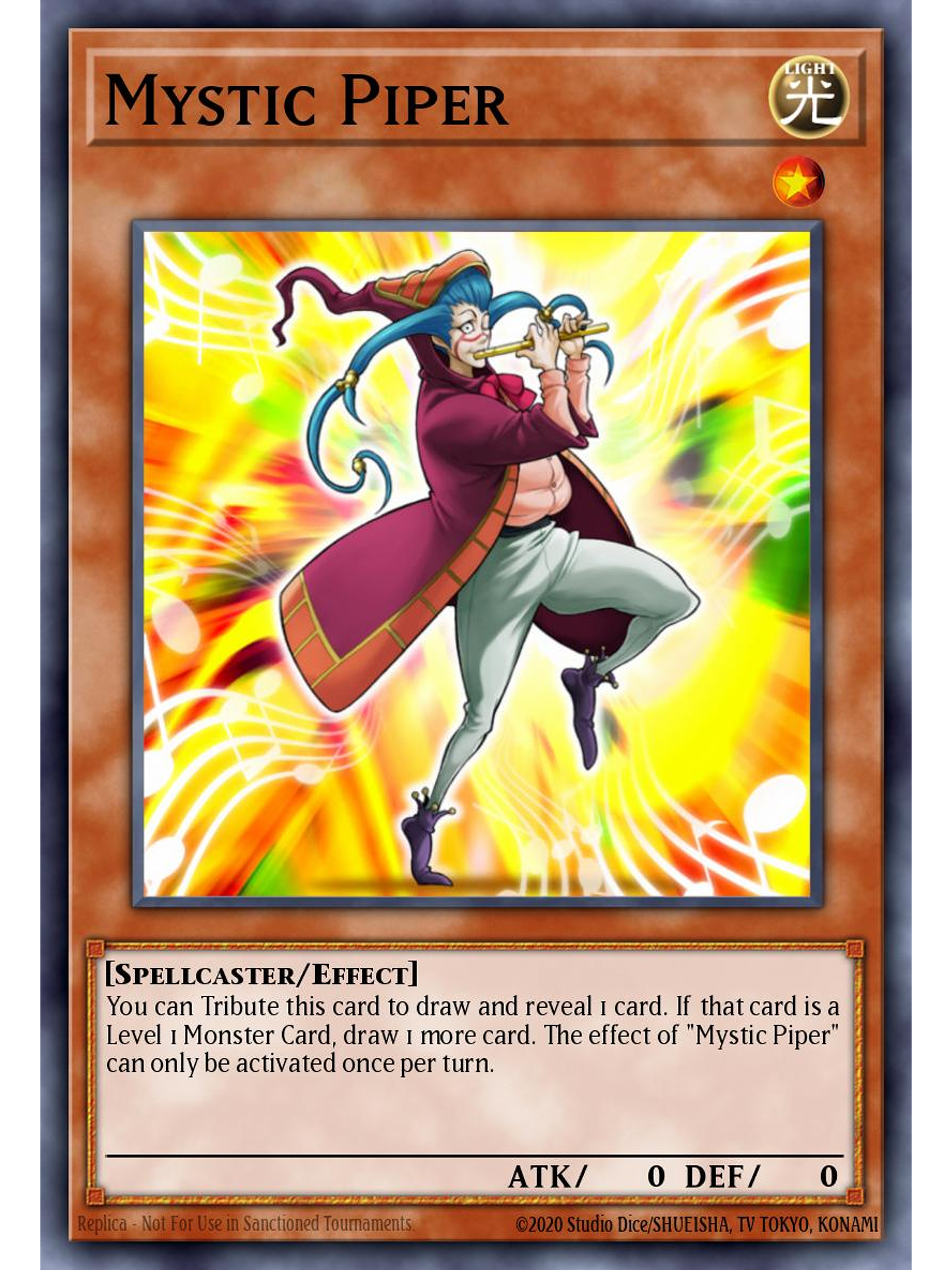 Mystic Piper - RA04-EN005 - Secret Rare 1