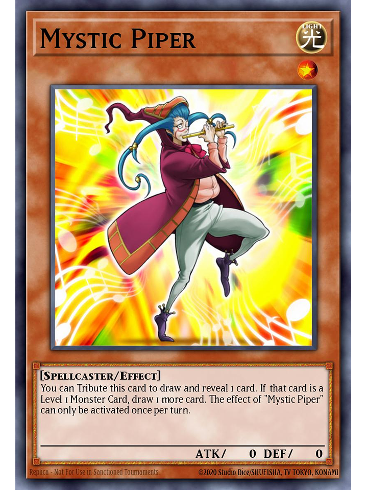 Mystic Piper - RA04-EN005 - Secret Rare 1