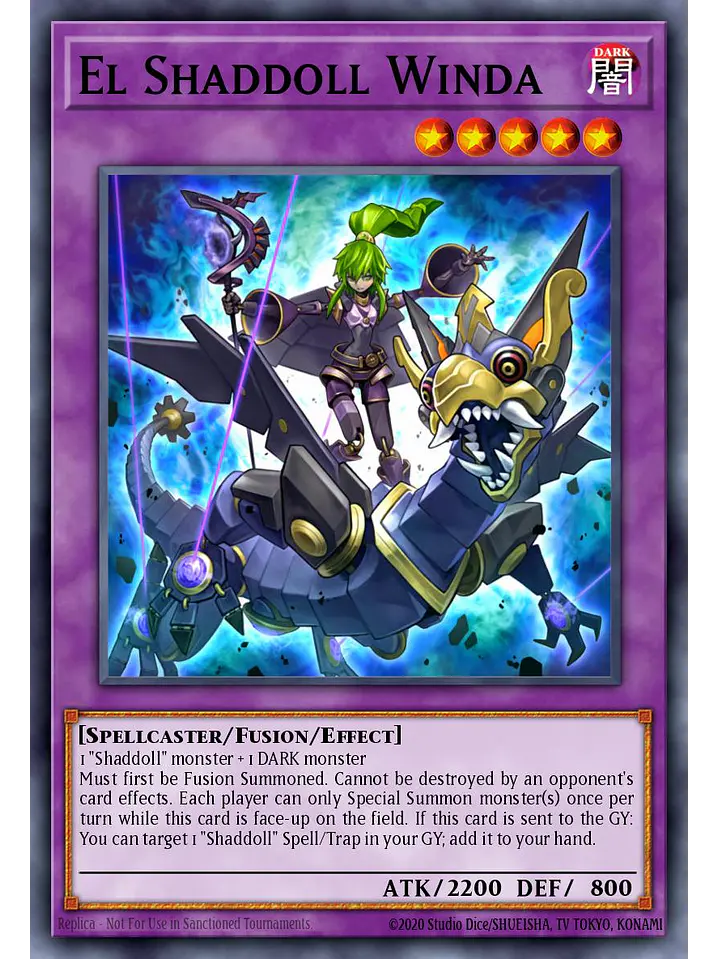 El Shaddoll Winda - RA04-EN052 - Secret Rare 1