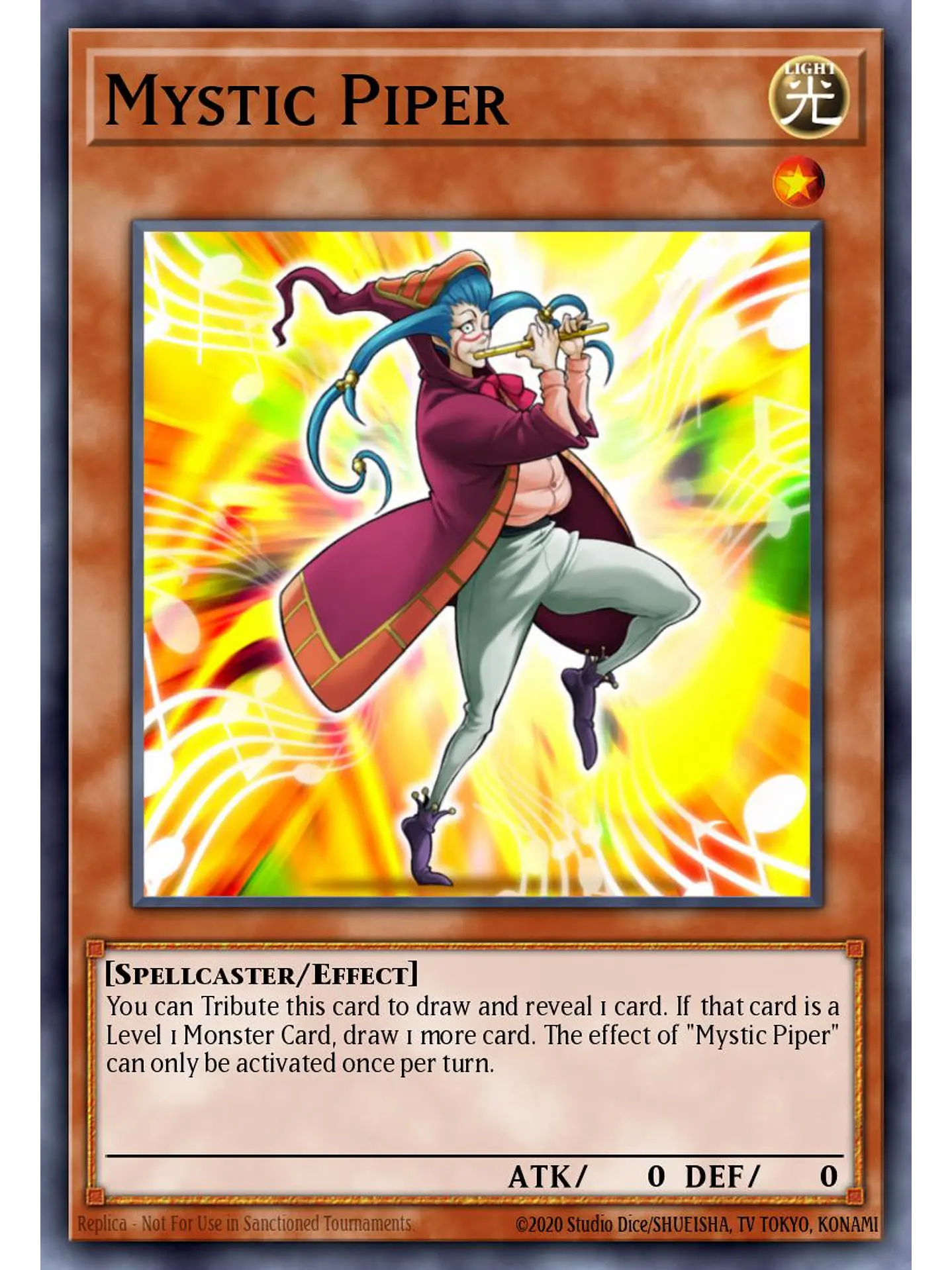Mystic Piper - RA04-EN005 - Platinum Secret Rare 1