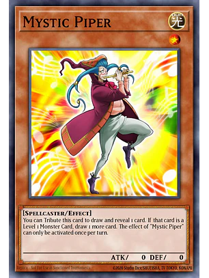 Mystic Piper - RA04-EN005 - Platinum Secret Rare