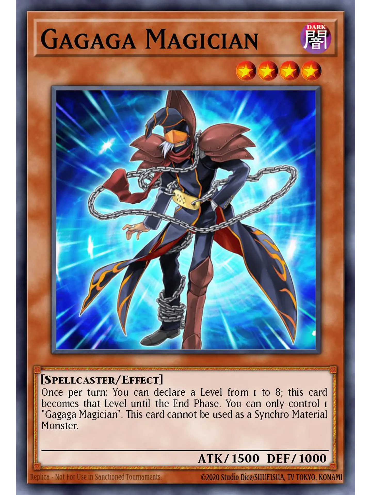 Gagaga Magician - RA04-EN007 - Platinum Secret Rare 1