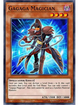 Gagaga Magician - RA04-EN007 - Platinum Secret Rare