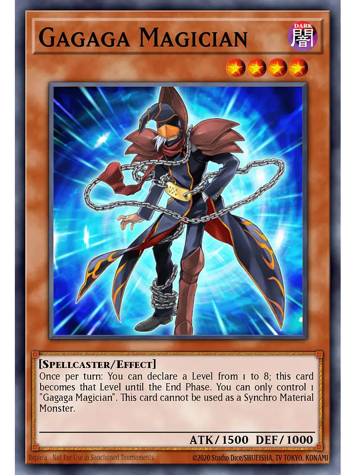 Gagaga Magician - RA04-EN007 - Platinum Secret Rare 1