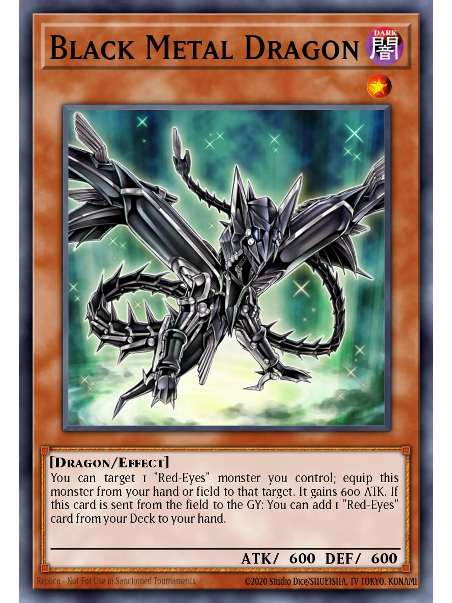 Black Metal Dragon - RA04-EN016 - Platinum Secret Rare 1