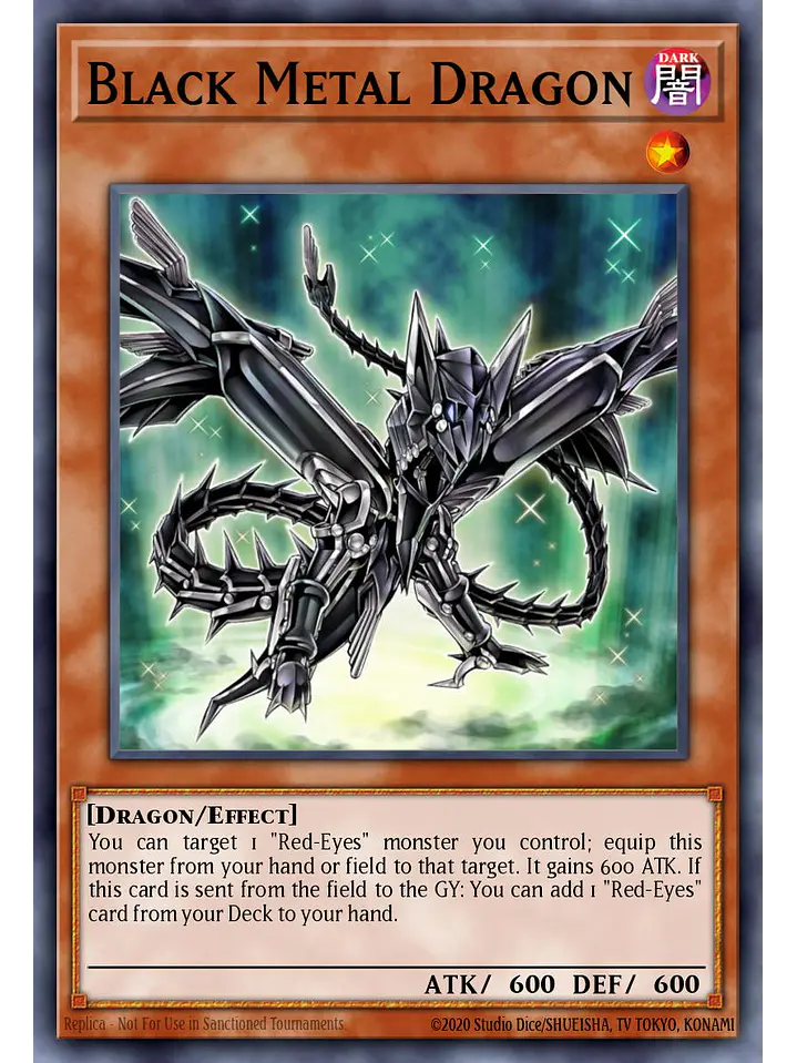Black Metal Dragon - RA04-EN016 - Platinum Secret Rare 1