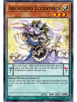 Archfiend Eccentrick - RA04-EN017 - Platinum Secret Rare