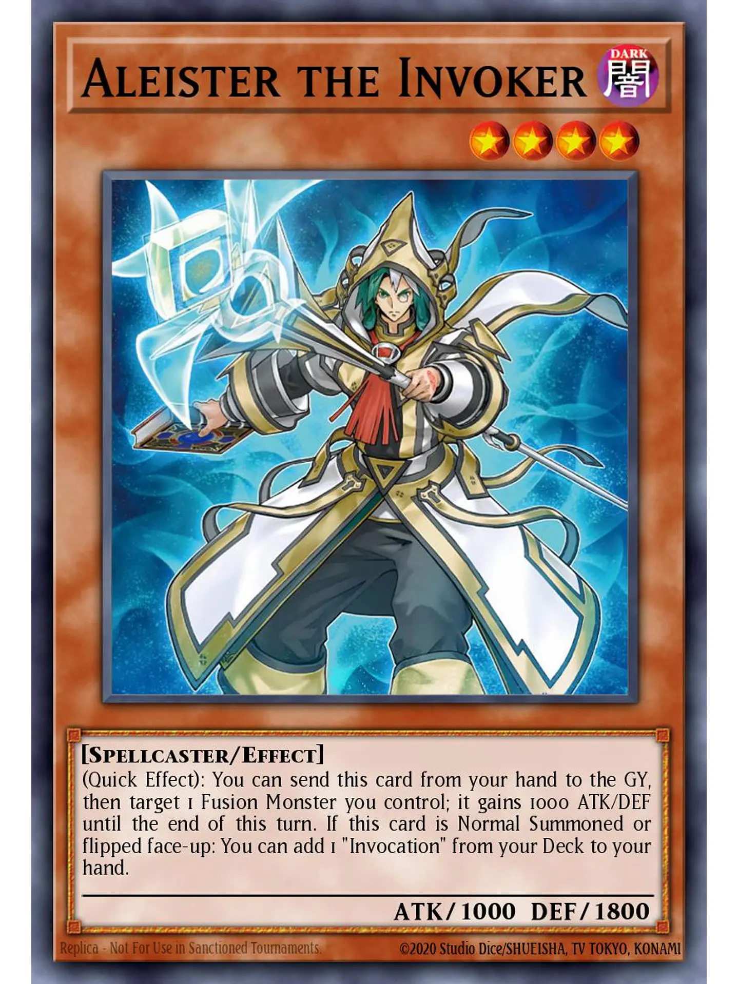 Aleister the Invoker - RA04-EN024 - Platinum Secret Rare 1