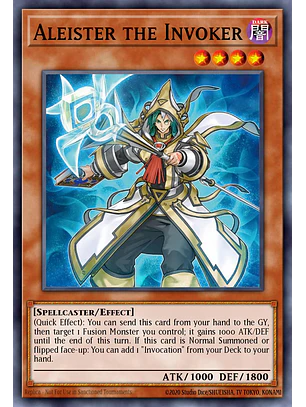 Aleister the Invoker - RA04-EN024 - Platinum Secret Rare