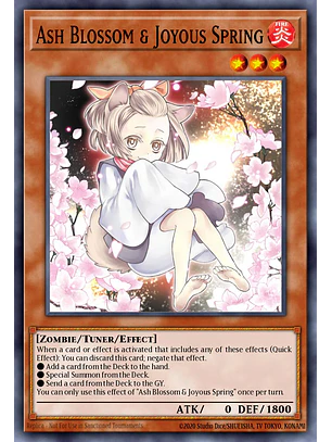 Ash Blossom & Joyous Springs - RA04-EN025 - Platinum Secret Rare