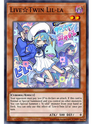 Live☆Twin Lil-la - RA04-EN036 - Platinum Secret Rare