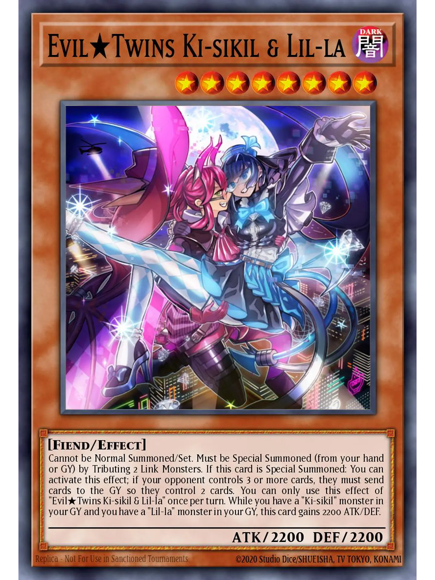 Evil★Twins Ki-sikil & Lil-la - RA04-EN037 - Platinum Secret Rare 1