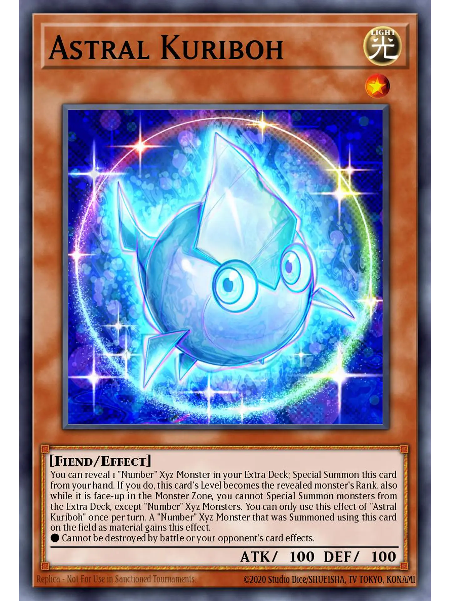 Astral Kuriboh - RA04-EN040 - Platinum Secret Rare 1