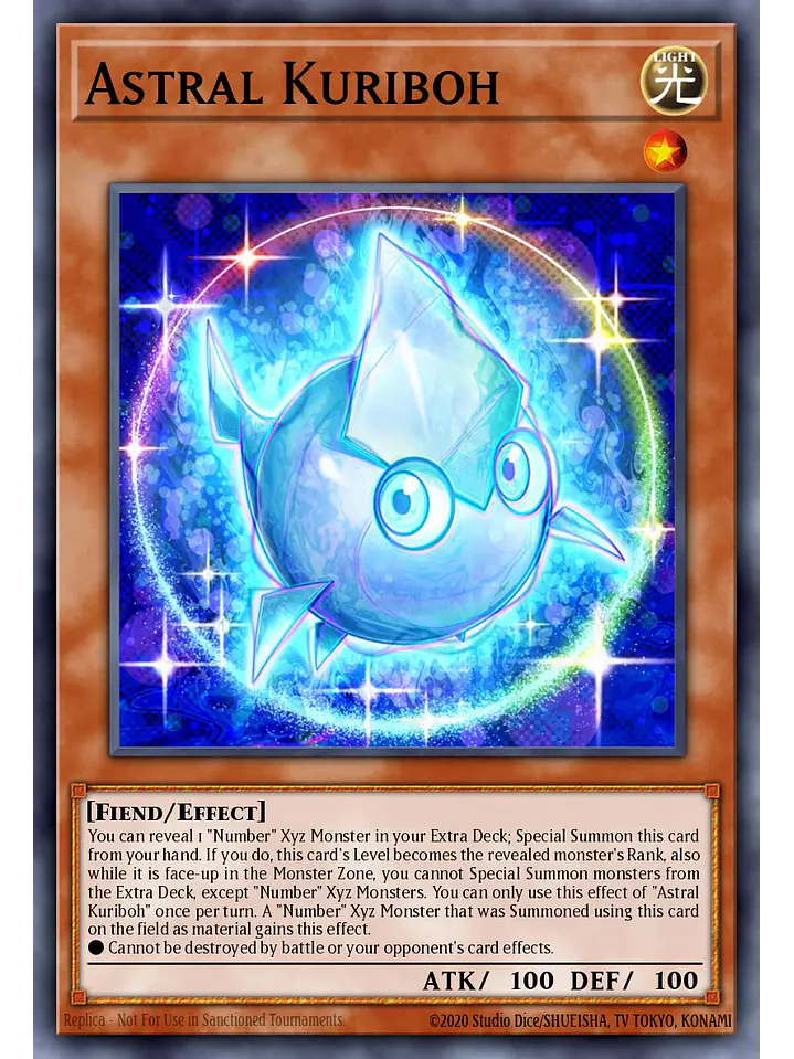 Astral Kuriboh - RA04-EN040 - Platinum Secret Rare 1