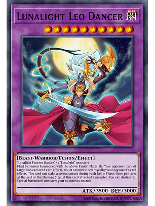 Lunalight Leo Dancer - RA04-EN053 - Platinum Secret Rare