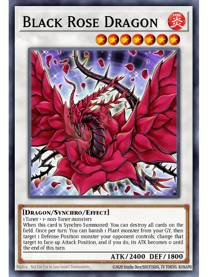 Black Rose Dragon - RA04-EN057 - Platinum Secret Rare 1