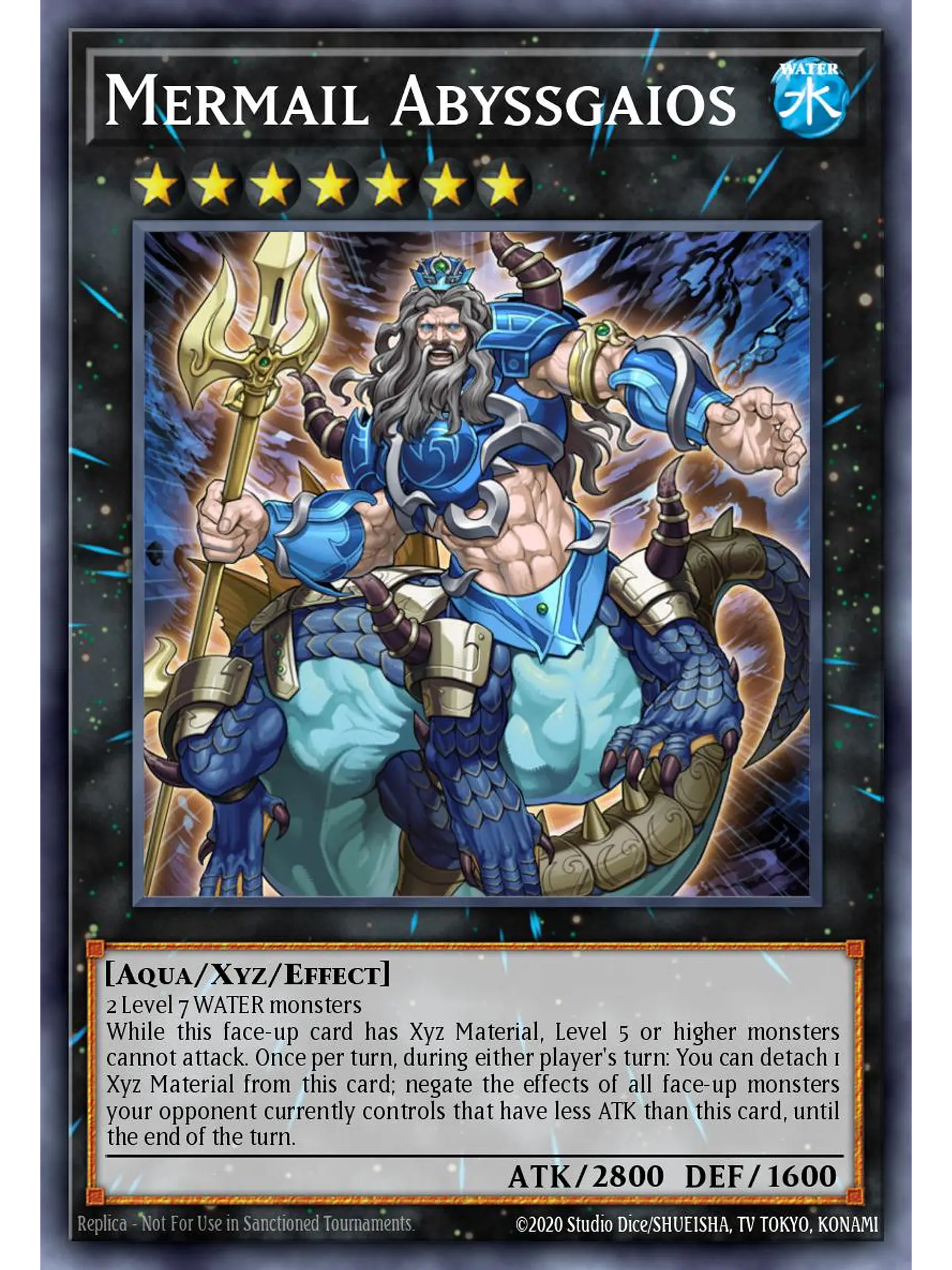 Mermail Abyssgaios - RA04-EN065 - Platinum Secret Rare 1