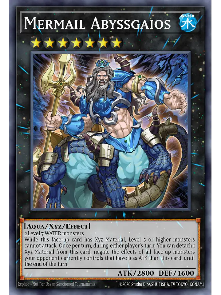 Mermail Abyssgaios - RA04-EN065 - Platinum Secret Rare 1