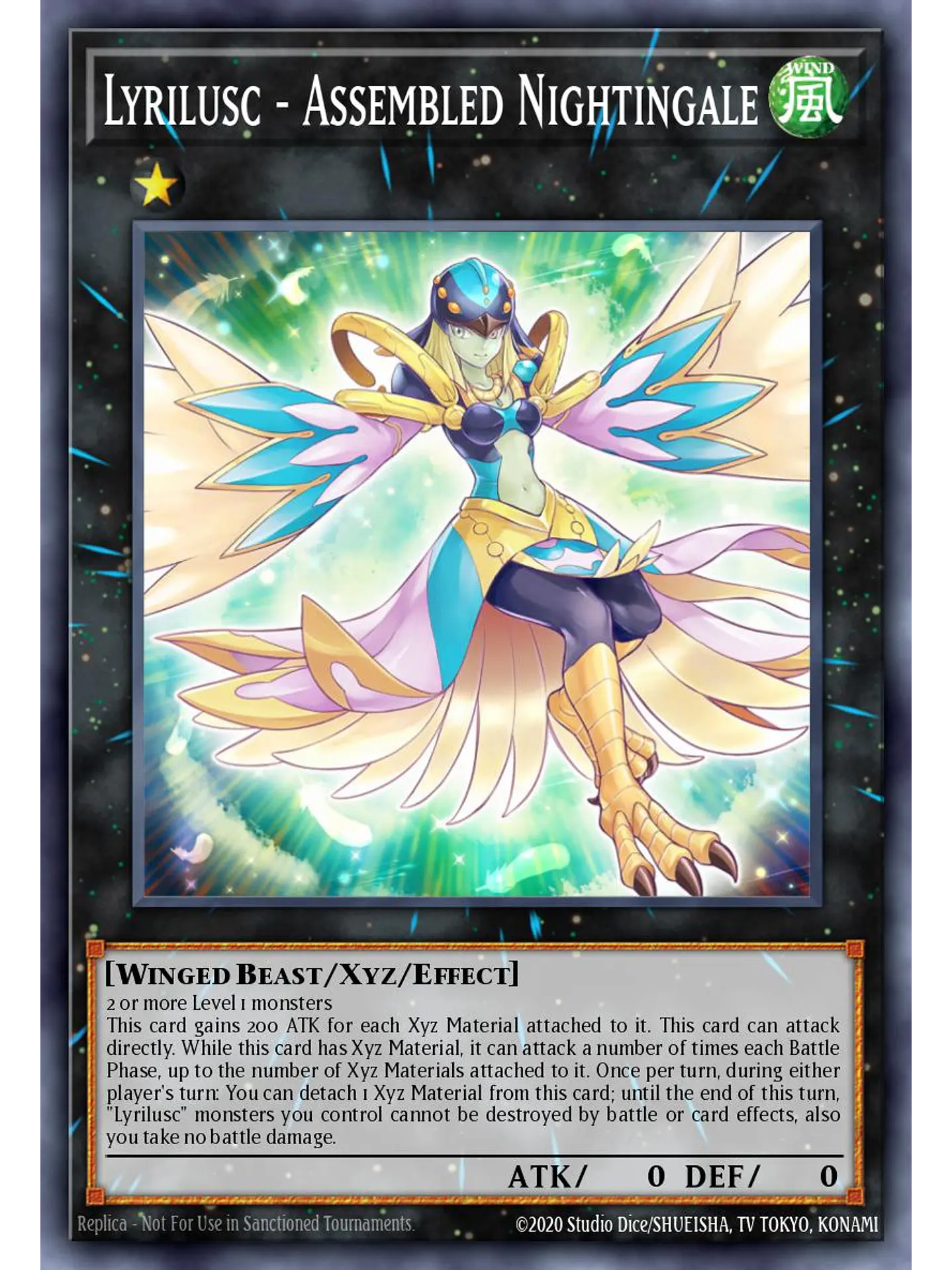 Lyrilusc – Assembled Nightingale - RA04-EN069 - Platinum Secret Rare 1