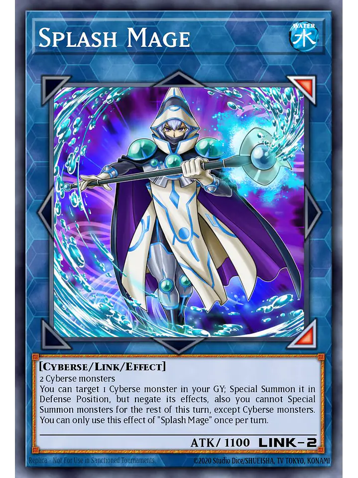 Splash Mage - RA04-EN080 - Platinum Secret Rare 1