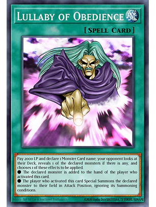Lullaby of Obedience - RA04-EN085 - Platinum Secret Rare
