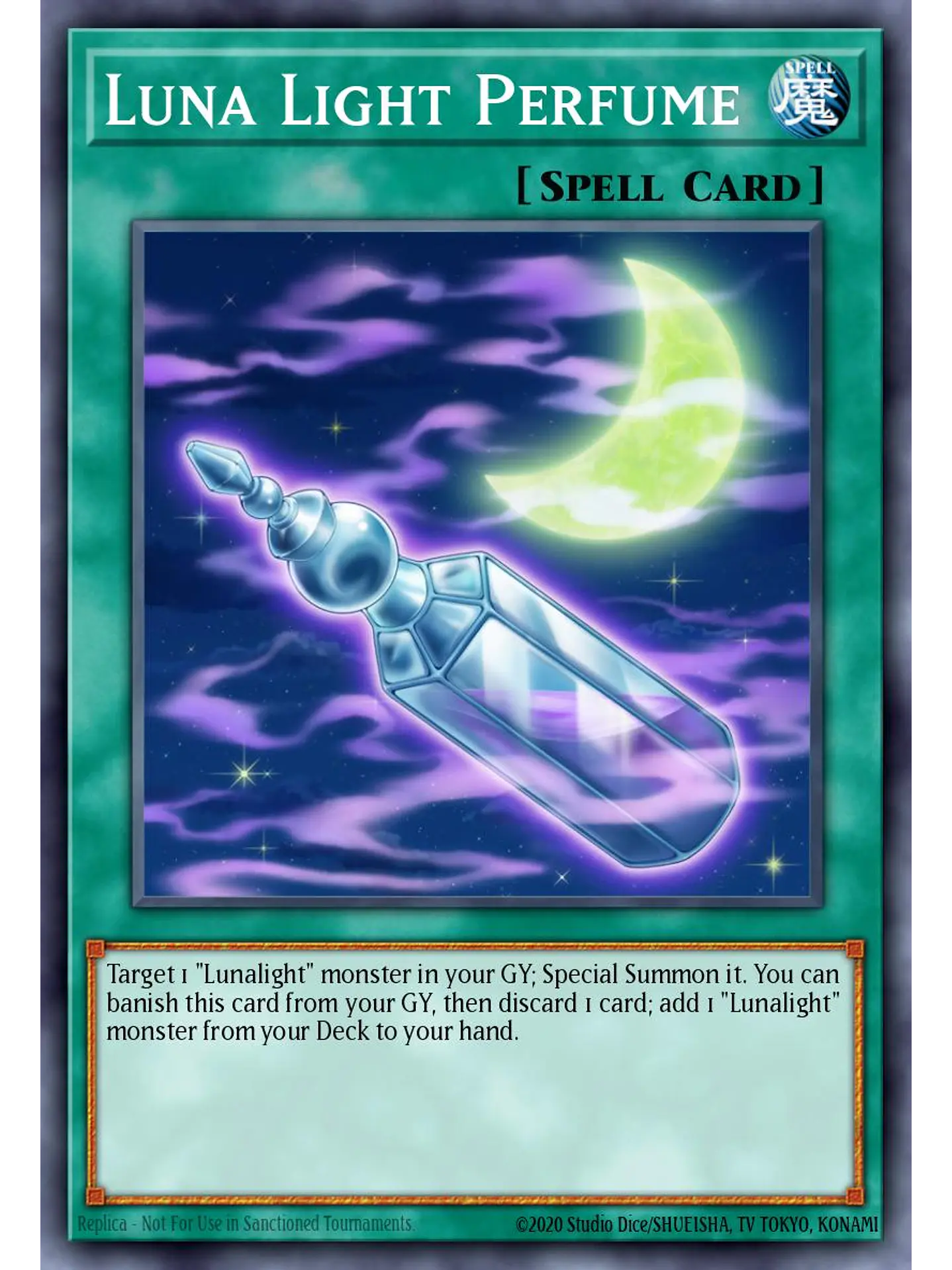 Luna Light Perfume - RA04-EN090 - Platinum Secret Rare 1