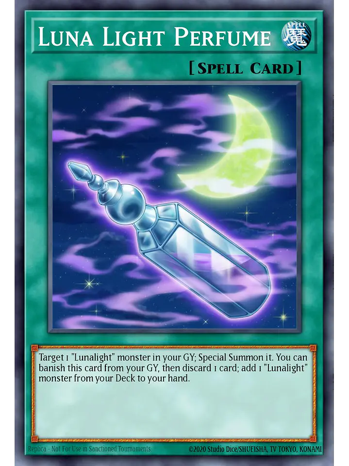 Luna Light Perfume - RA04-EN090 - Platinum Secret Rare 1