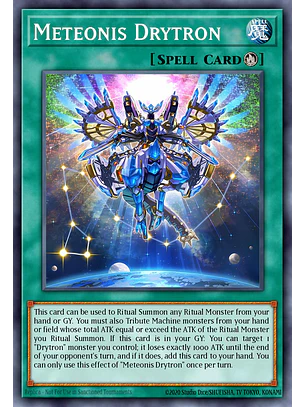 Meteonis Drytron - RA04-EN096 - Platinum Secret Rare