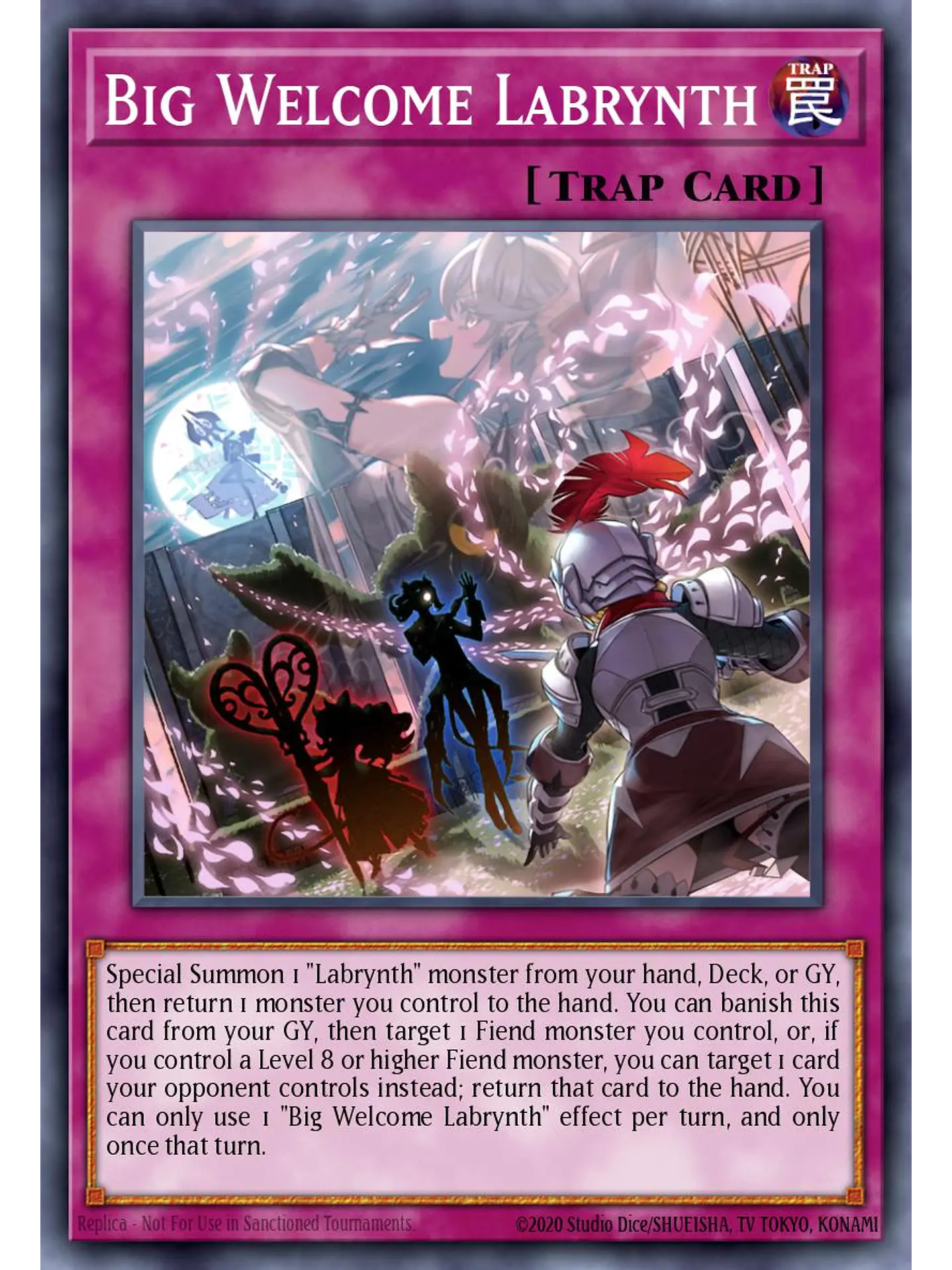 Big Welcome Labrynth - RA04-EN104 - Platinum Secret Rare 1