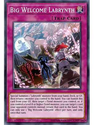 Big Welcome Labrynth - RA04-EN104 - Platinum Secret Rare