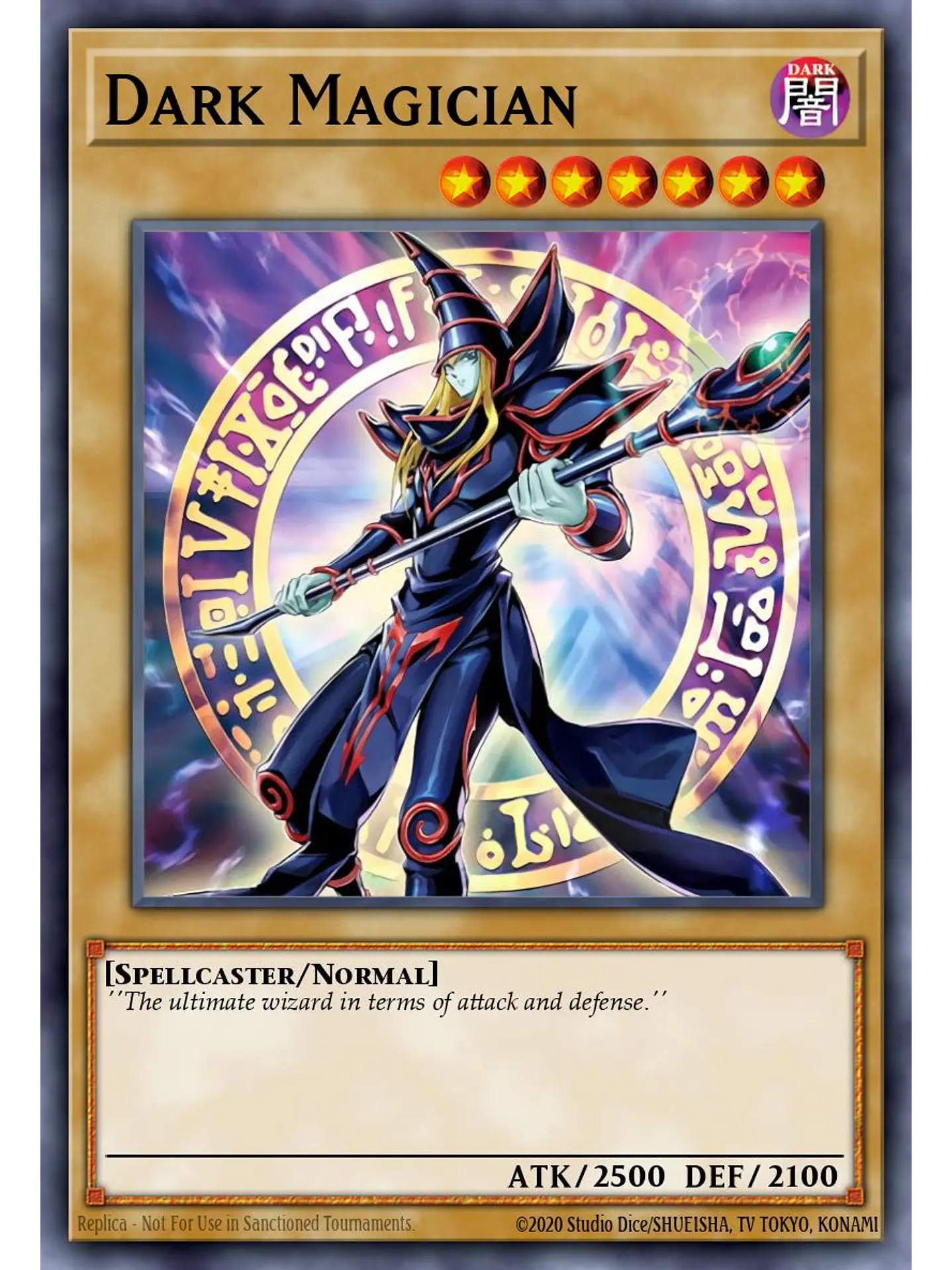 Dark Magician (8th Art) - RA04-EN106 - Platinum Secret Rare 1