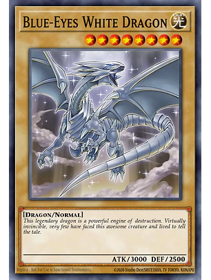 Blue-Eyes White Dragon (8th Art) - RA04-EN108 - Platinum Secret Rare